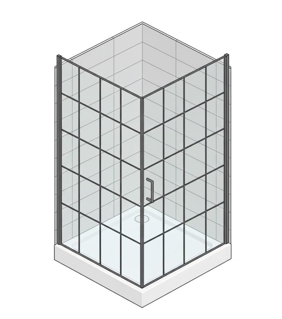 Grid Shower Enclosures