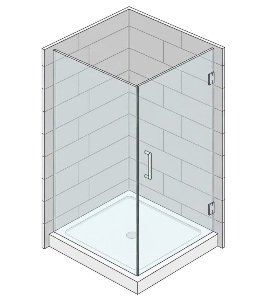 Hinged Shower Doors