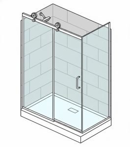 Frameless Sliding Shower Doors